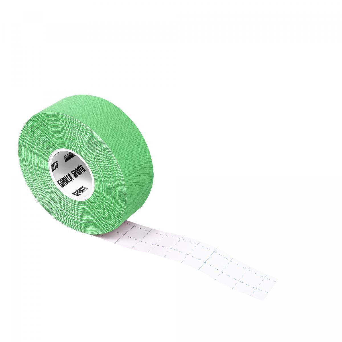 Taśma kinezjologiczna  Gorilla Sports 2,5 cm jasnozielona 2/4