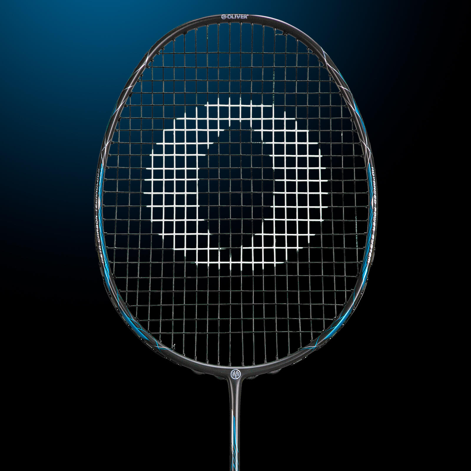 Raquette de badminton OLIVER - DUAL TEC LITE noir/bleu 3/6