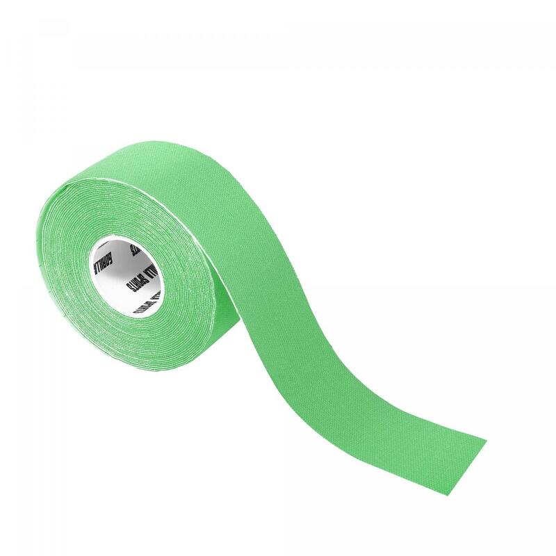 Taśma kinezjologiczna  Gorilla Sports 2,5 cm jasnozielona