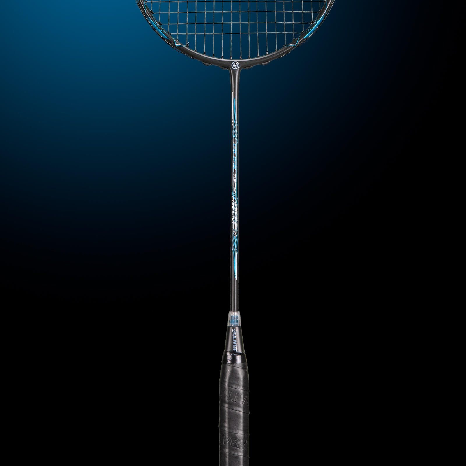 Raquette de badminton OLIVER - DUAL TEC LITE noir/bleu 5/6