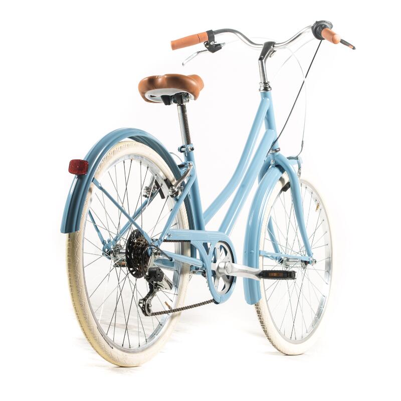 Bicicleta de criança (8-14 anos) Capri Carolina 24” azul pastel 3/3