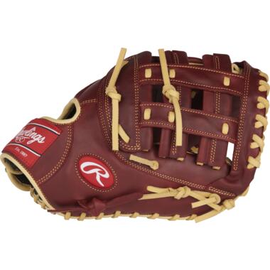 Rawlings - Rawlings Sfm18s 12,5 Pouces Modèle Attraper À Droite - Gant De Baseball - Multicolore|noir|rouge - Taille Unique - Decathlon