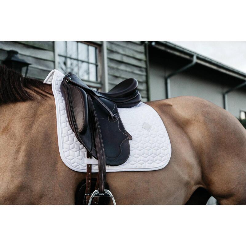 Tapis de selle classic dressage blanc