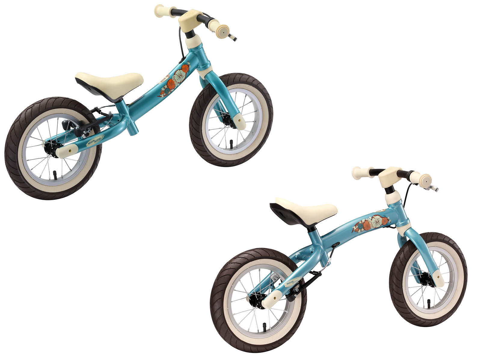 Draisienne 12 pouces enfant 3 ans 2-en-1 3/5