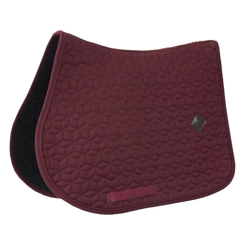 Tapis de selle classic bordeaux