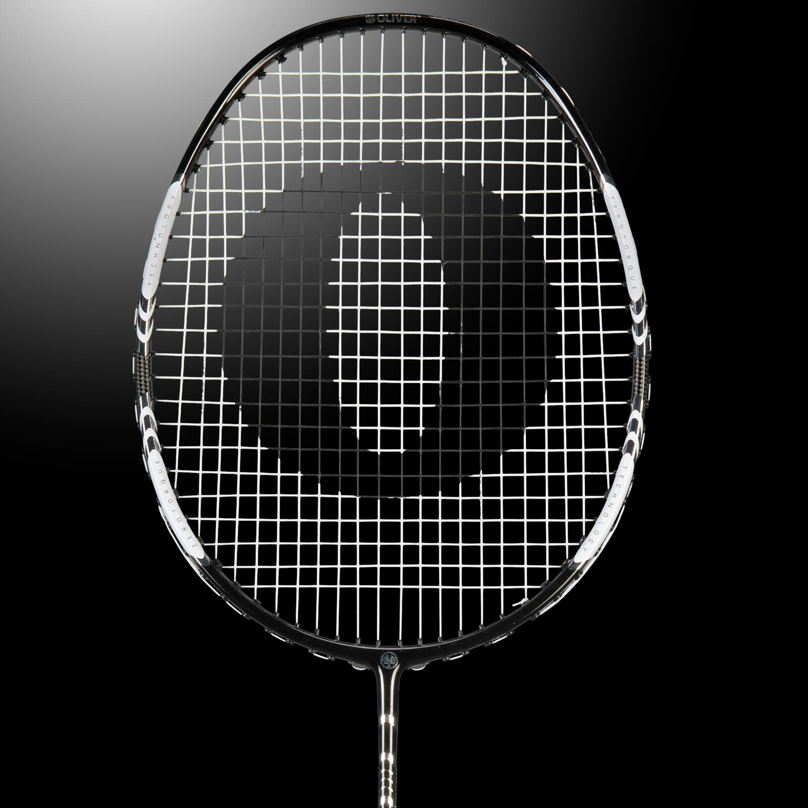Raqueta de bádminton OLIVER- T-50 POWER TOUR negro/blanco 3/6