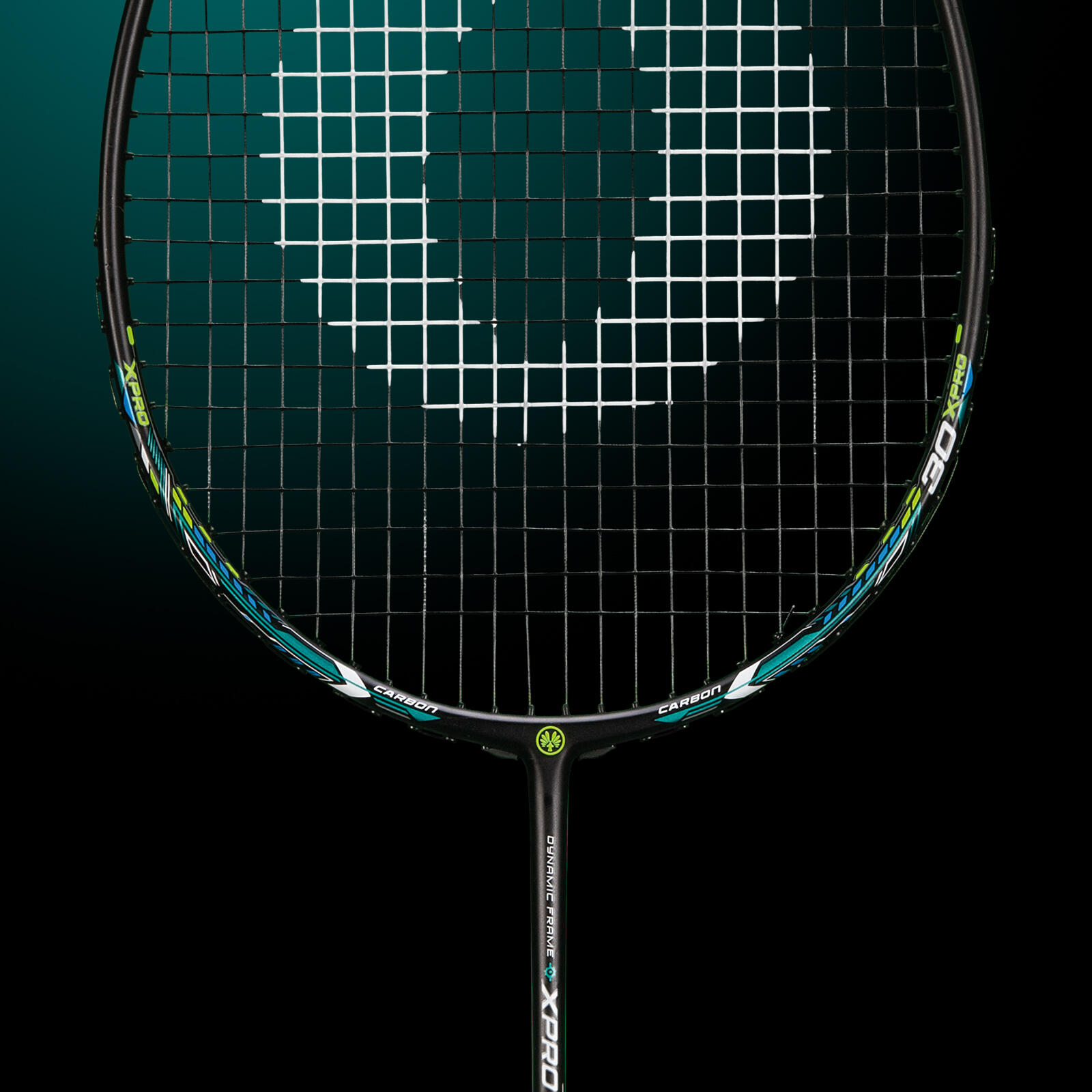 Raqueta de bádminton OLIVER - XPRO 30 negro/petróleo 4/6