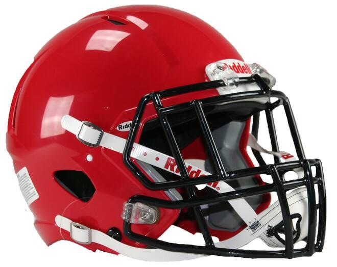RIDDELL Caschi Riddell Victor-i Youth S/M Scarlatto