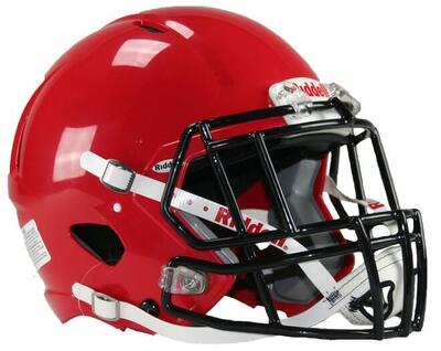 Riddell Victor-i Jugendhelme S/M Scharlachrot