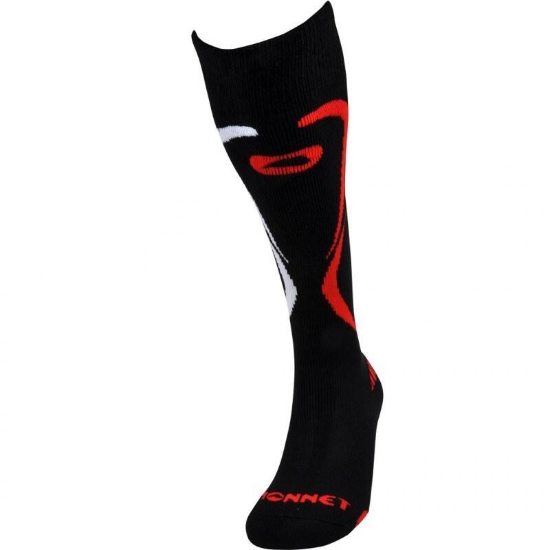 MONNET Chaussettes de ski EASY RIDE KIDS - Rouge 1/1