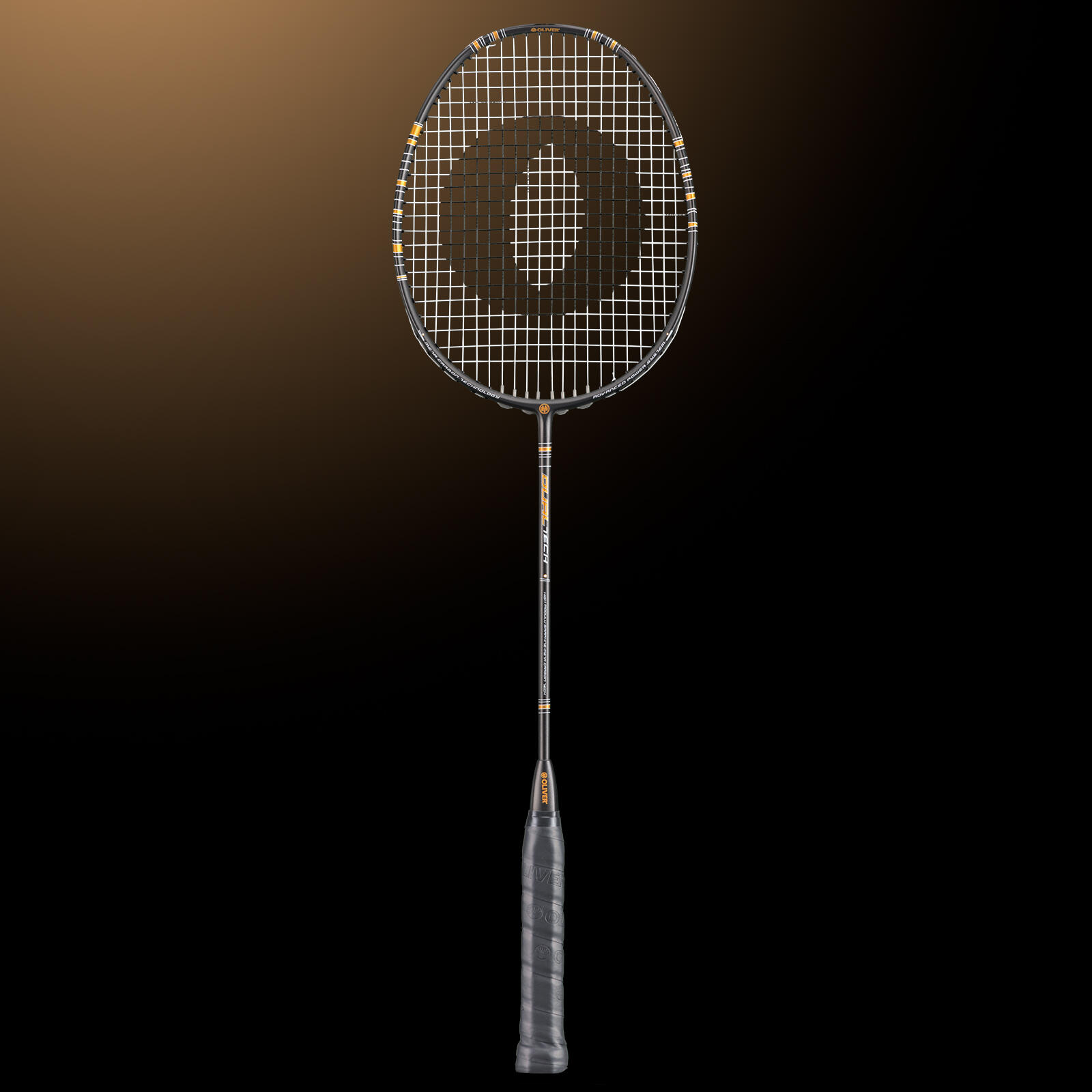 Raquette de badminton OLIVER - DUAL TEC Noir/Or 2/6