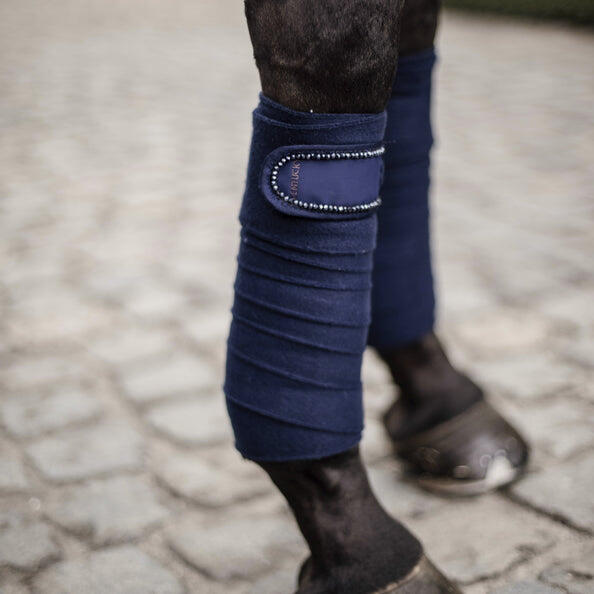 Kentucky Polar Fleece Polos Pearls Blauw -