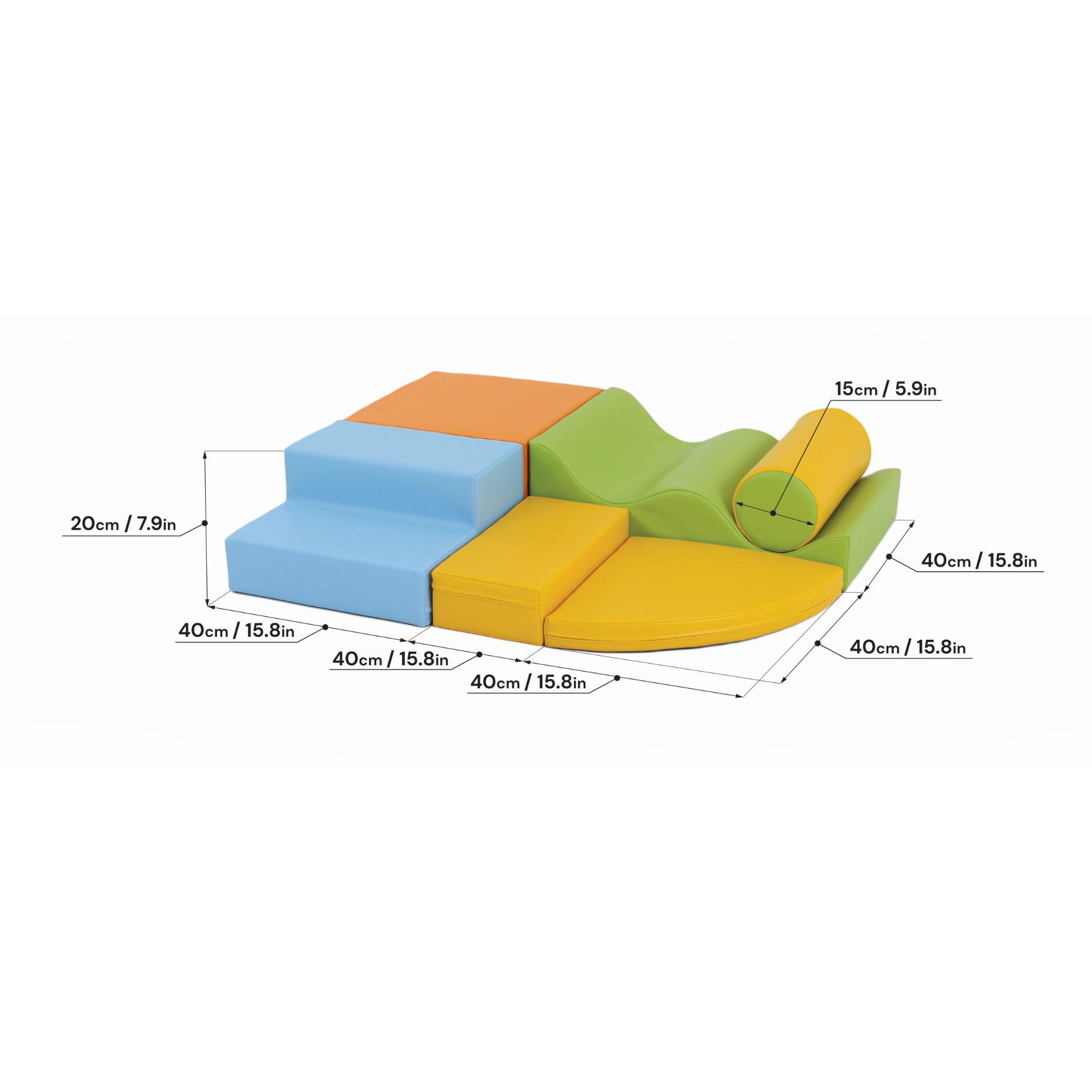 Blocs de Construction en Mousse Explorer, lumière multicolore 6/6