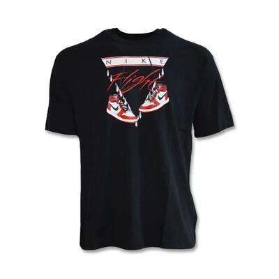 Air jordan flight shoe gfx heren sport t-shirt