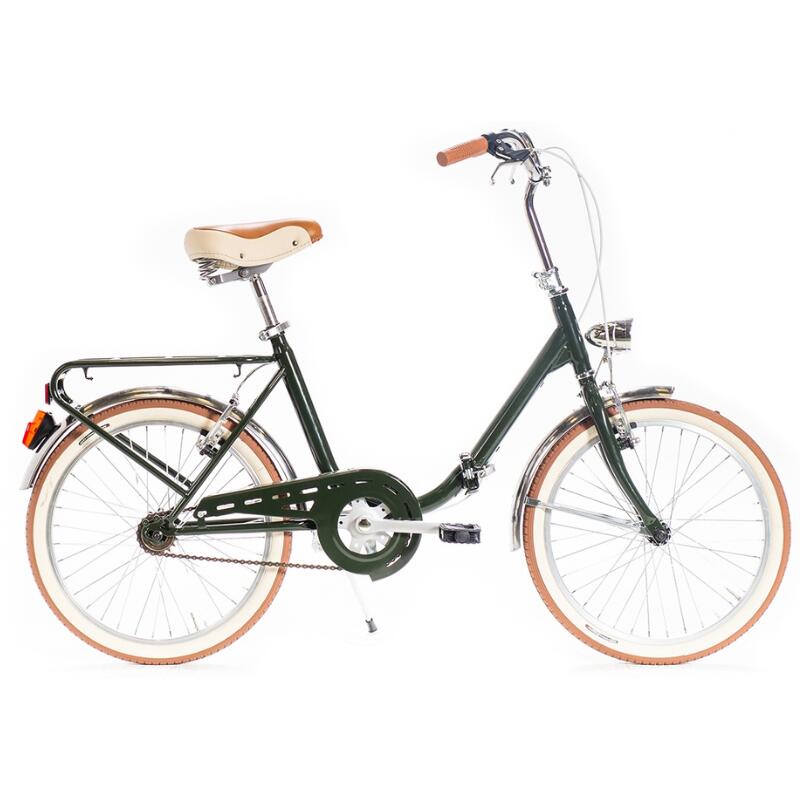 Bambina Vélo pliant vert bouteille 1V