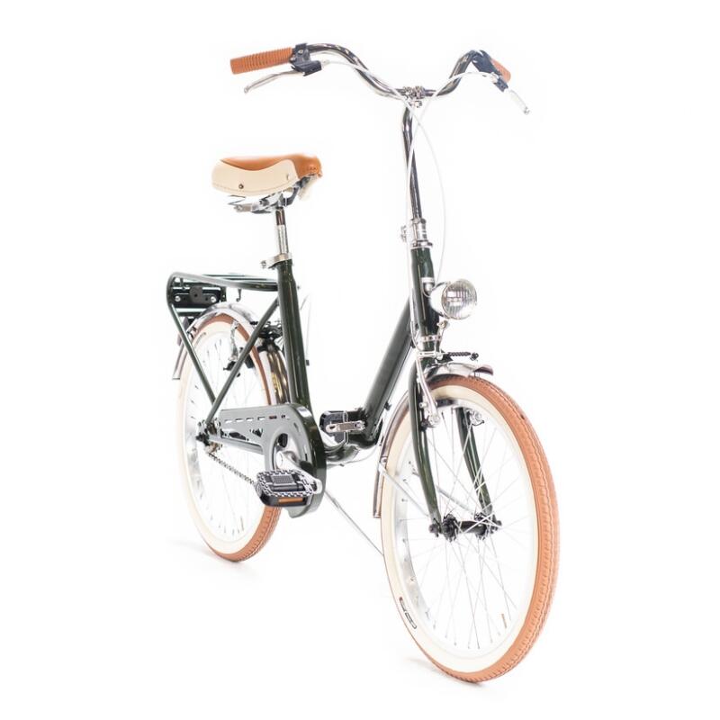 Bambina Vélo pliant vert bouteille 1V