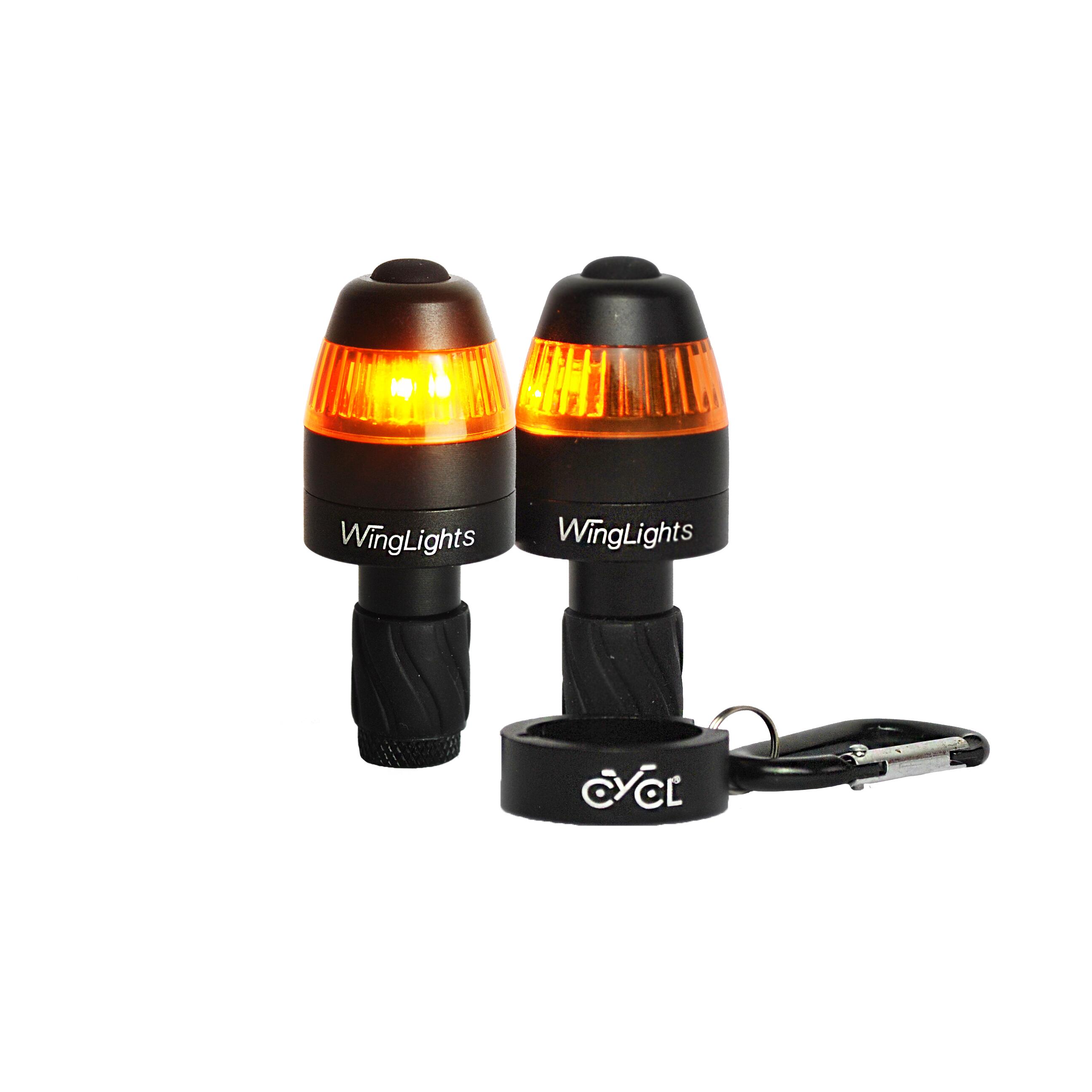 Indicatori di direzione magnetici per bici e monopattini Cycl winglights 1/5