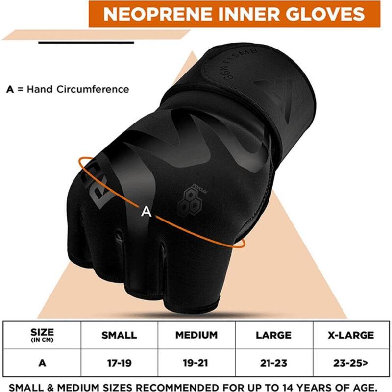 Guantes de agarre para MMA RDX Glove Neoprane T15