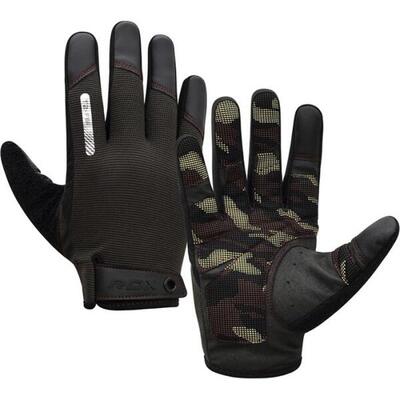 Gym gloves t2 - full finger - bruin - s