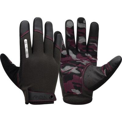 Gym gloves t2 - full finger roze - roze- l