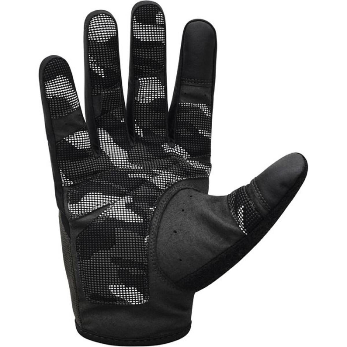 Gym Gloves T2 - Full Finger Zwart - Zwart - S 7/7