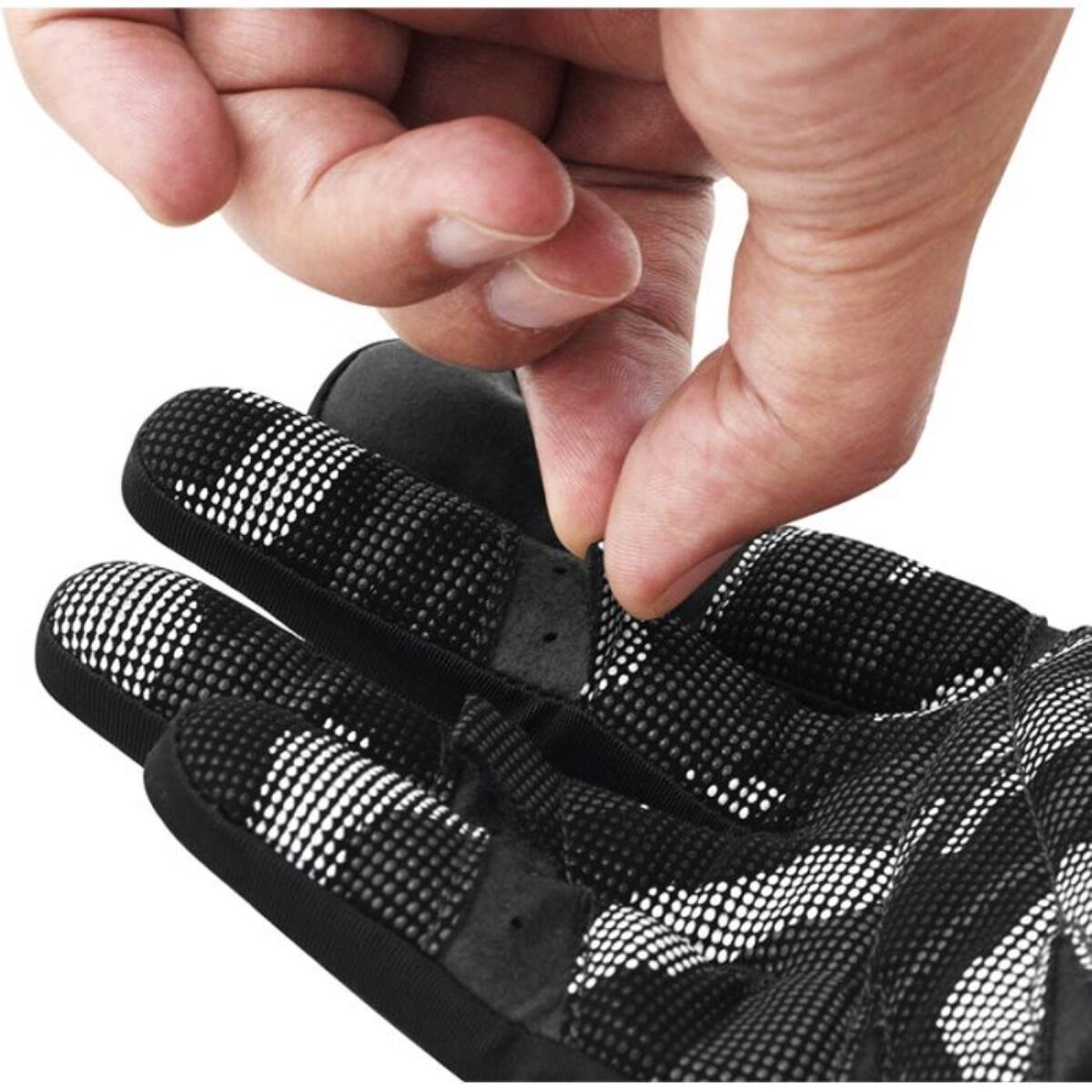 Gym Gloves T2 - Full Finger Zwart - Zwart - S 5/7