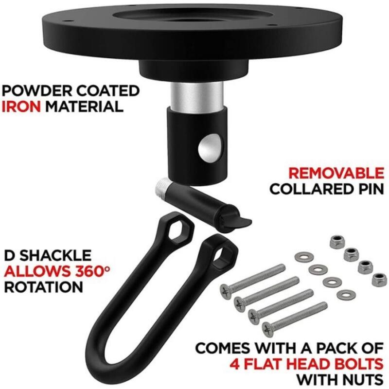 F6 Kara Speedball inclusief swivel - Matzwart