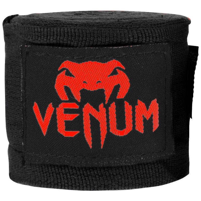 Boxerské bandáže značky VENUM KONTACT - 4 m - černo/červené 2/4