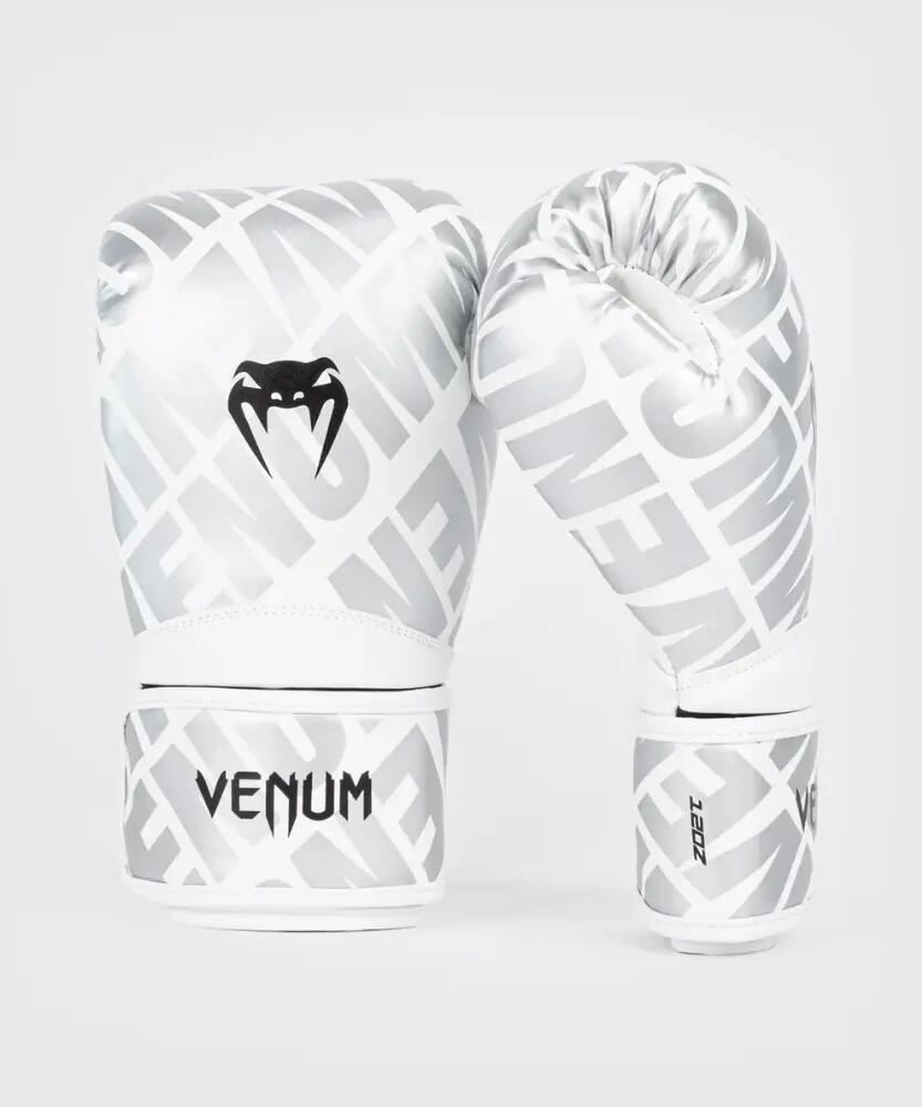 Gants de boxe Venum Contender 1.5 XT – Blanc / Argent – 14 oz 3/7