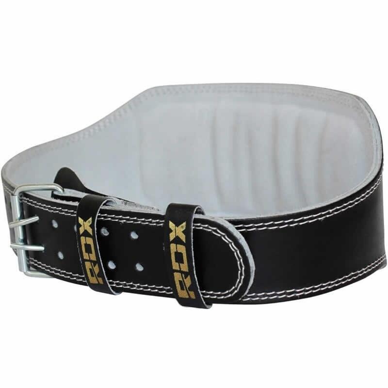 RDX Belt 6" Cintura per sollevamento pesi in pelle