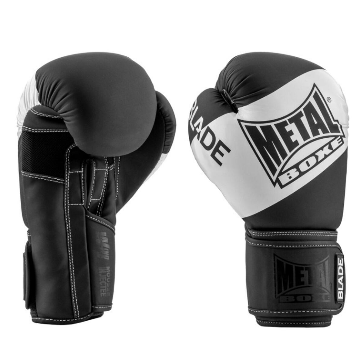 Metal Boxe - Metal Boxe Gant Entr Blade Black And White 14 Oz - Gants De Boxe - Blanc - 14 Oz - Decathlon
