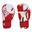 GANTS DE BOXE COMPÉTITION AMATEUR ROUGE