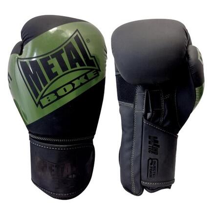 Gants de boxe Metal Boxe Blade Noir et Blanc 14 oz
