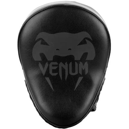 Gebogene Pratzen Venum Light – Schwarz / Schwarz