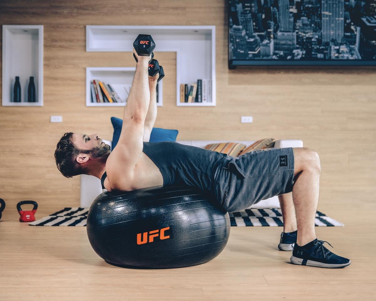 UFC Gymnastikball – 75 cm (Swiss Ball Training) 5/6