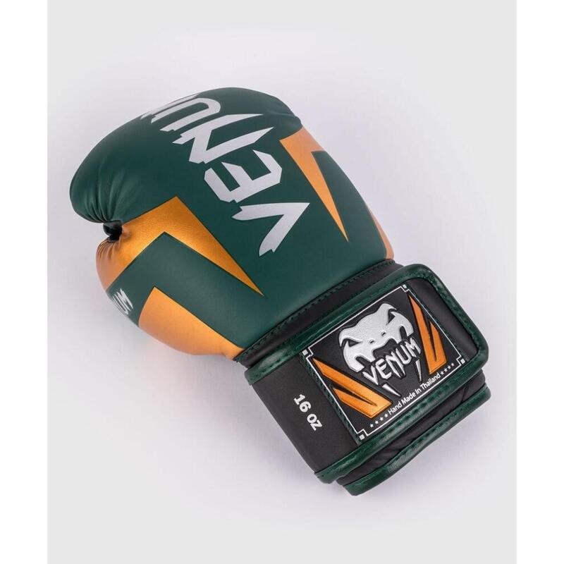 Mănuși box adulți Venum Elite verde