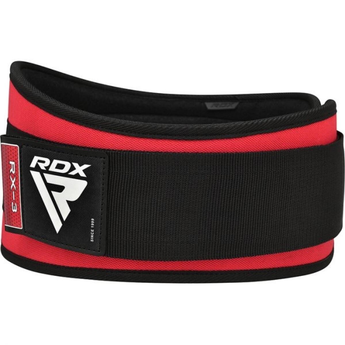 Weight Lifting Belt Eva Curve Rx3 RedXL RDX SPORTS Decathlon