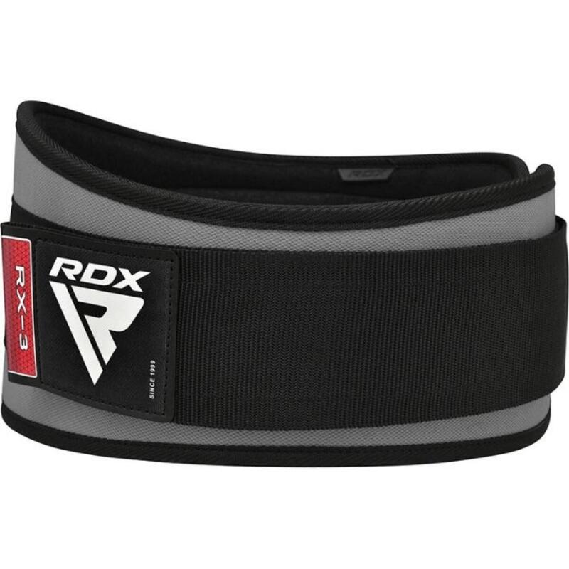 Ceinture de musculation X3 - Néoprène - Gris - Taille: L