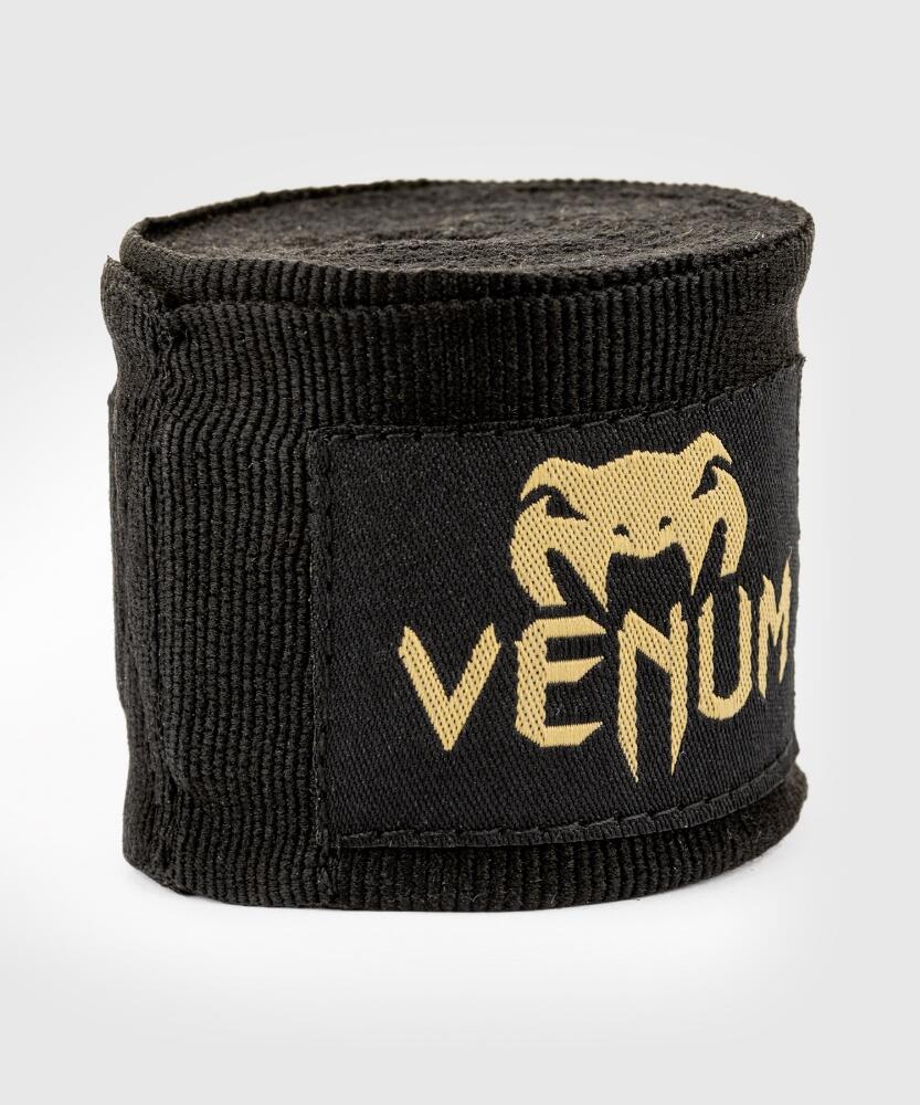 Boxerské bandáže značky VENUM KONTACT -  2,5 m  Black/Gold 2/4