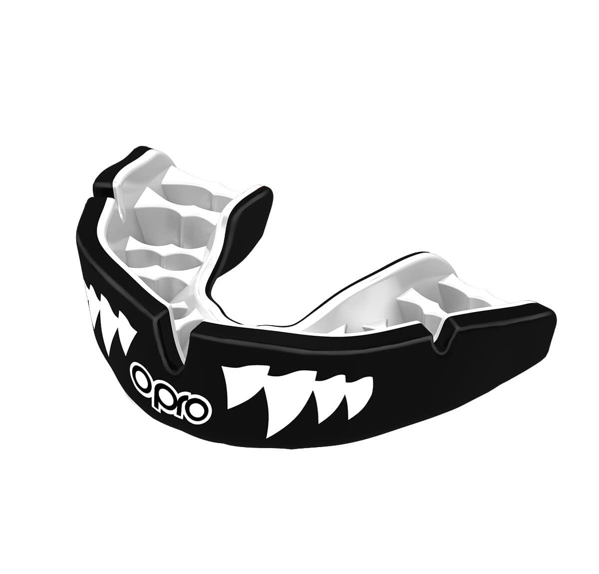 OPRO OPRO Instant Custom Jaws Mouthguard – Black/White