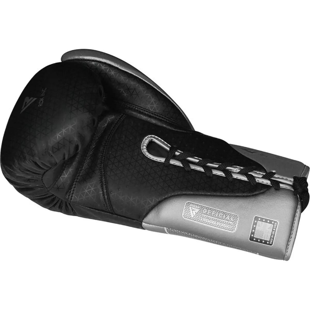Boxhandschuhe RDX K1 Mark Pro Schwarz Silber 10oz 5/10