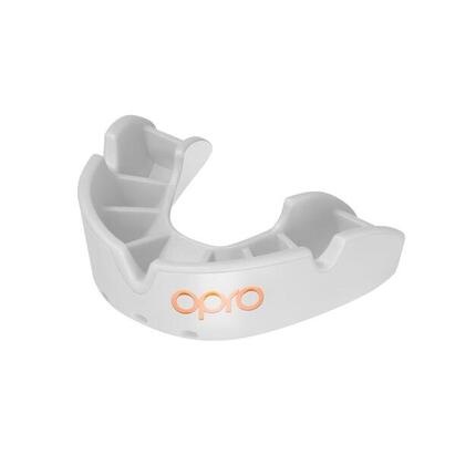 Protège-dents OPRO Bronze Adulte – Blanc