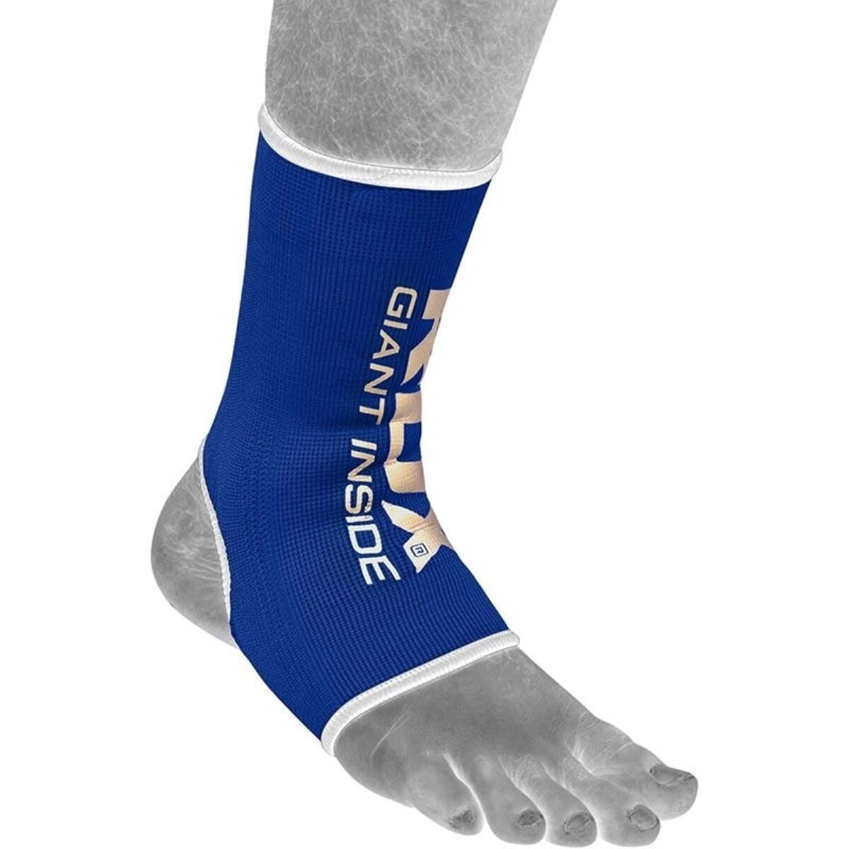 Pończosznicze Ankle Sleeve - ochrona kostki - Niebieski - Rozmiar: L 2/7