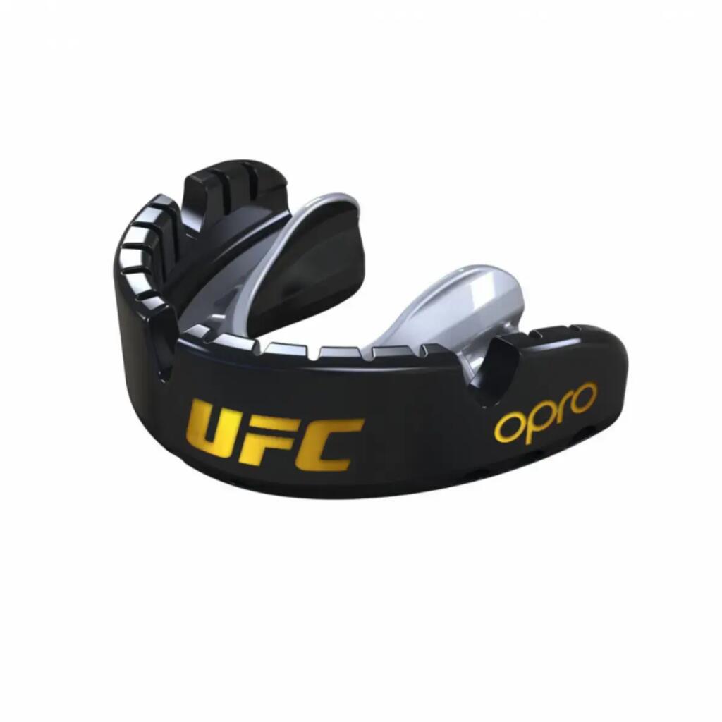 Mouthguard for Braces OPRO UFC Gold Braces - – Black/Silver