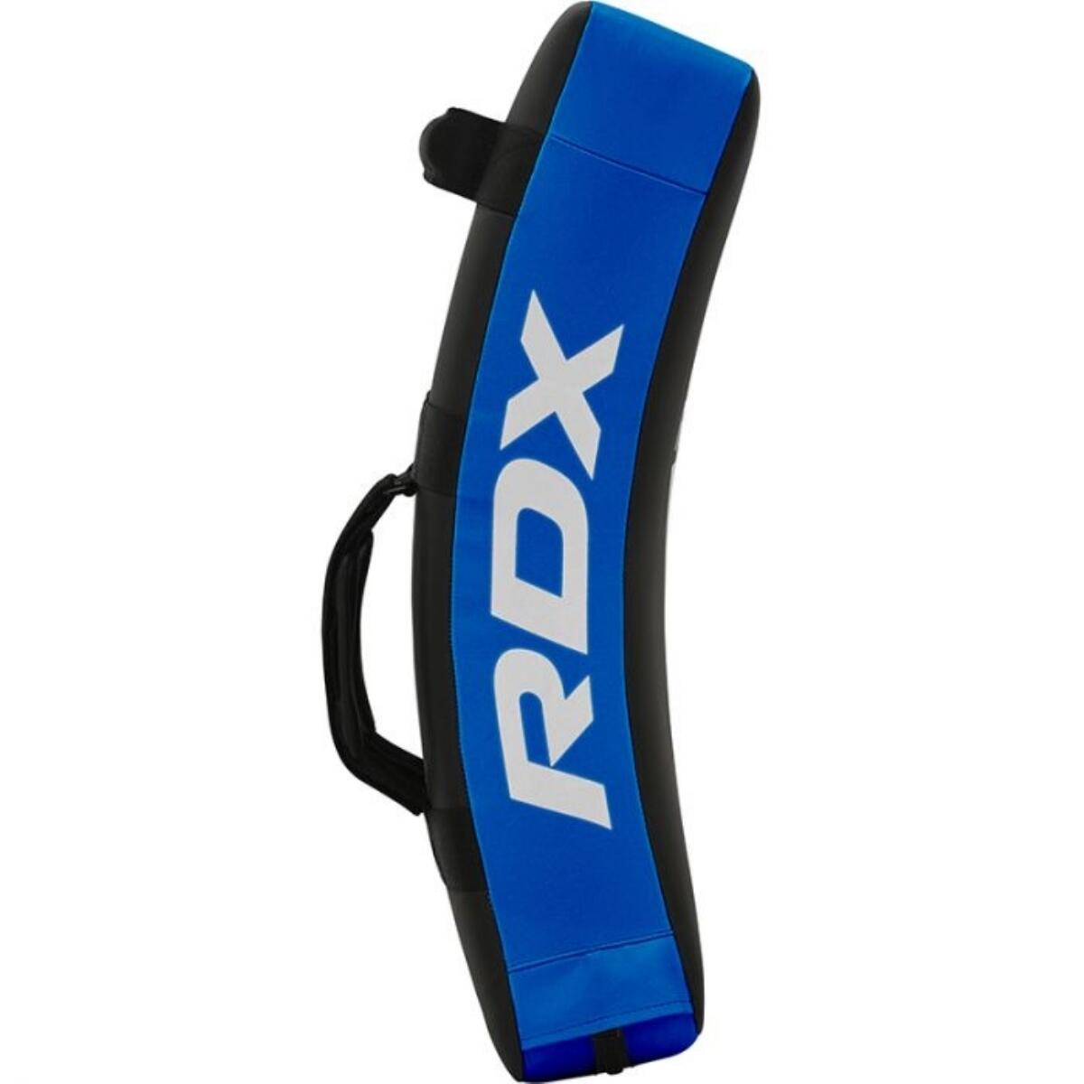 T1 Gel Padded Curved Kick Shield Blauw 5/10