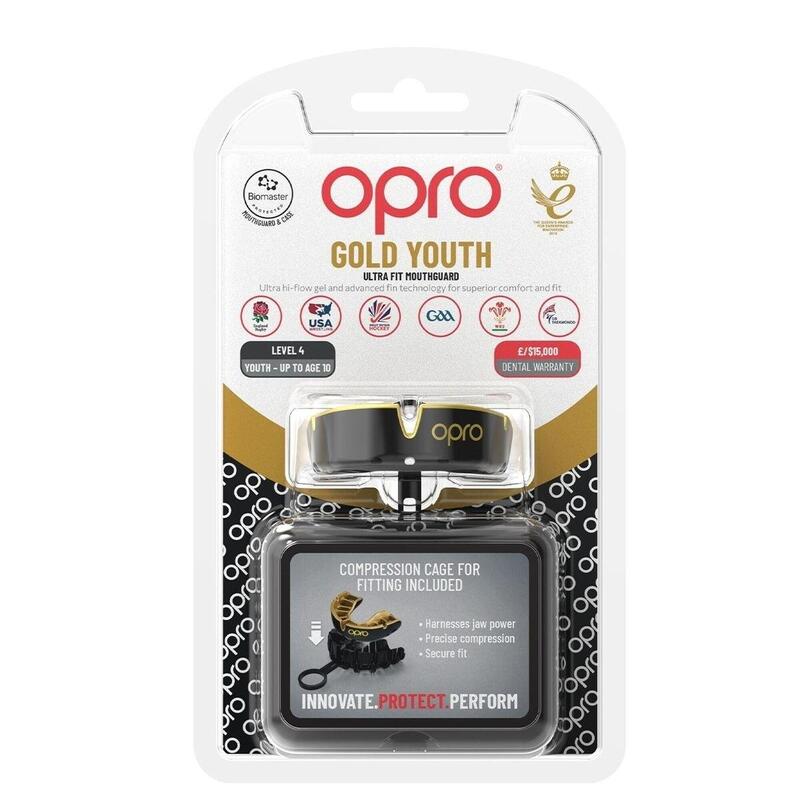 Protège-dents OPRO Self-Fit Gold Enfants