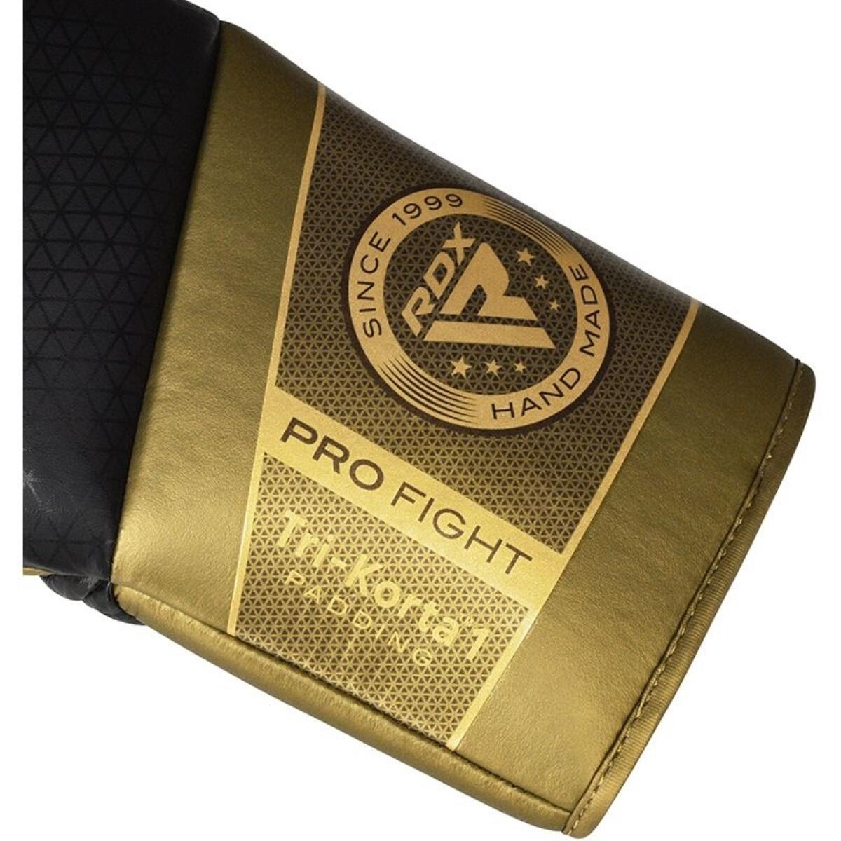 Boxhandschuhe RDX K1 Mark Pro Schwarz Gold 8oz 5/10