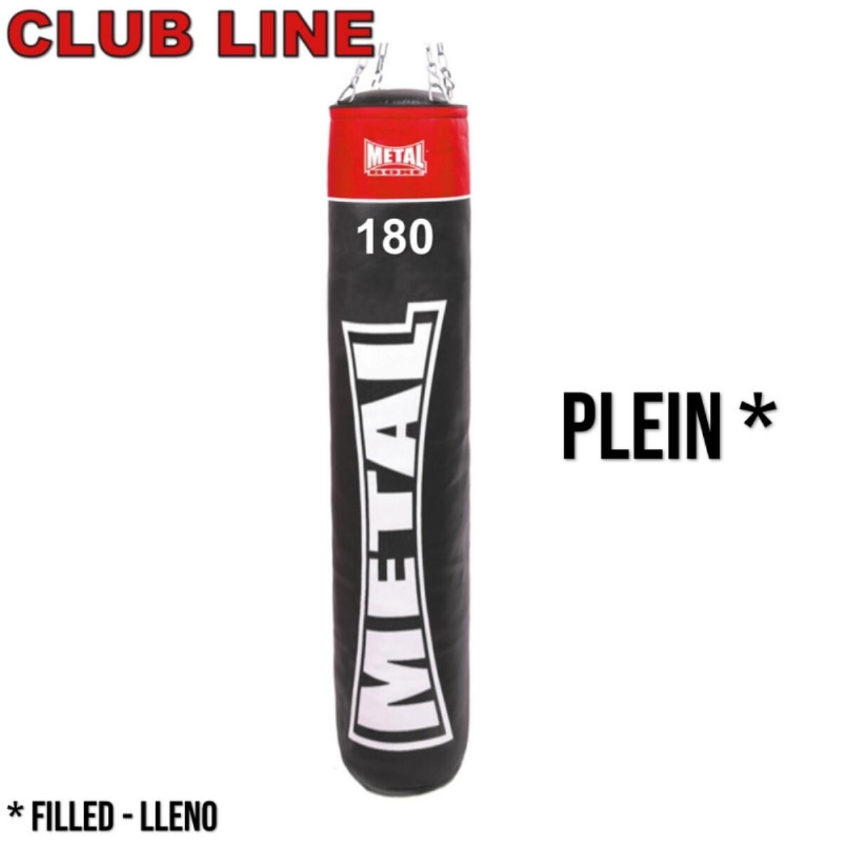 Sacco da box Plein Club Line Nero 180