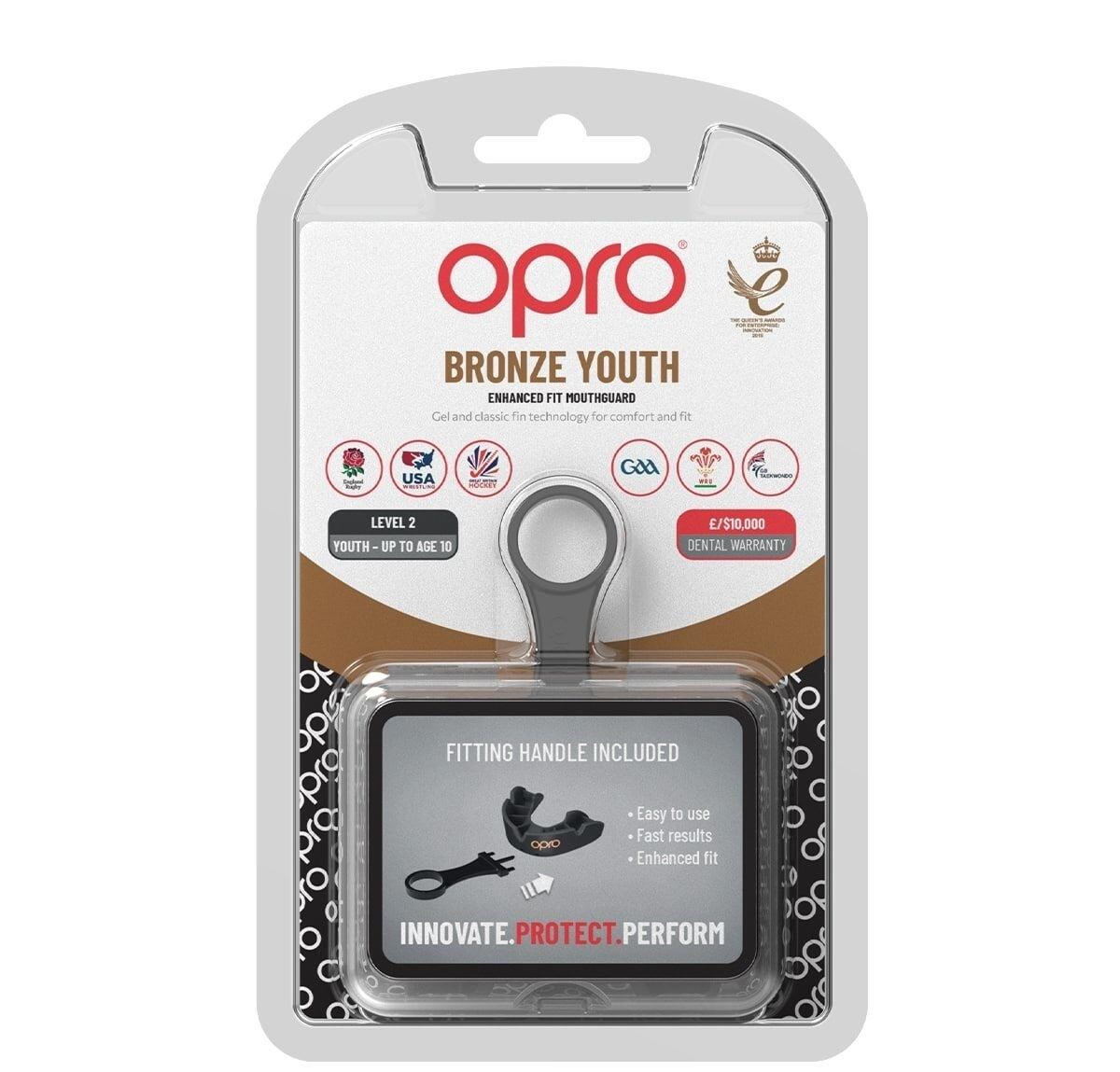 Protège dents Noir Opro Bronze pour enfant 3/5
