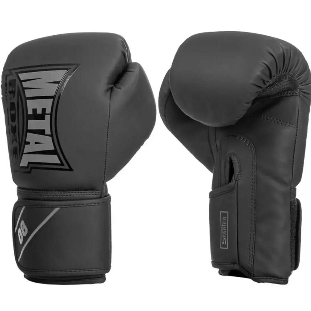 Metal Boxe Training Gloves Starter Noir/Gris 12 oz